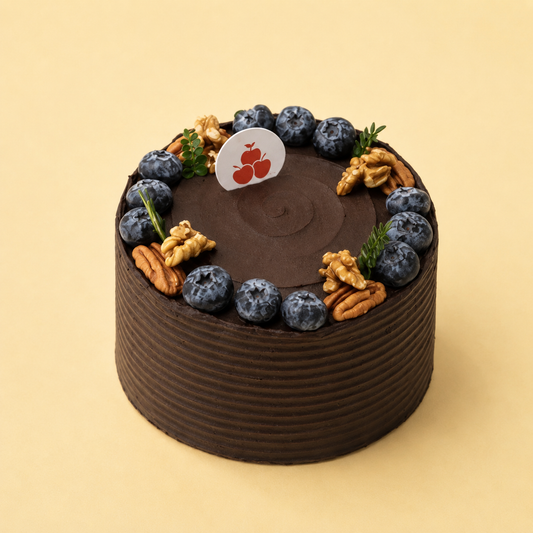 Chocolate Coconut Nuts Cake