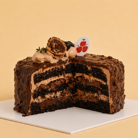 Nutella Ferrero Rocher Chocolate Cake