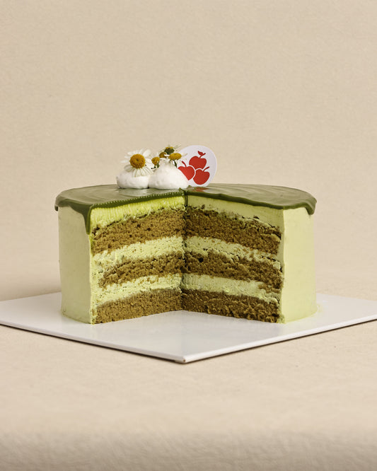 Matcha Jasmine Tea Cake