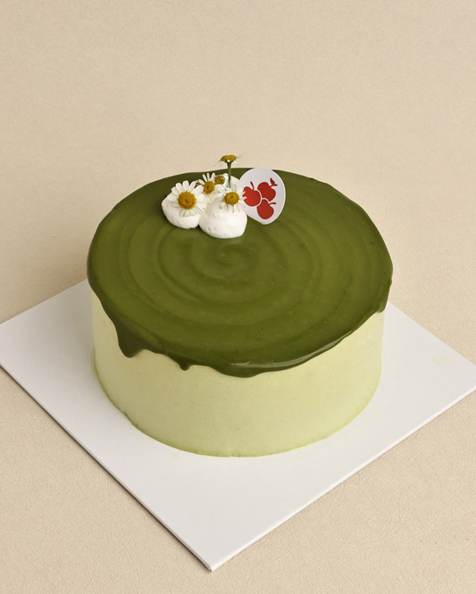 Matcha Jasmine Tea Cake