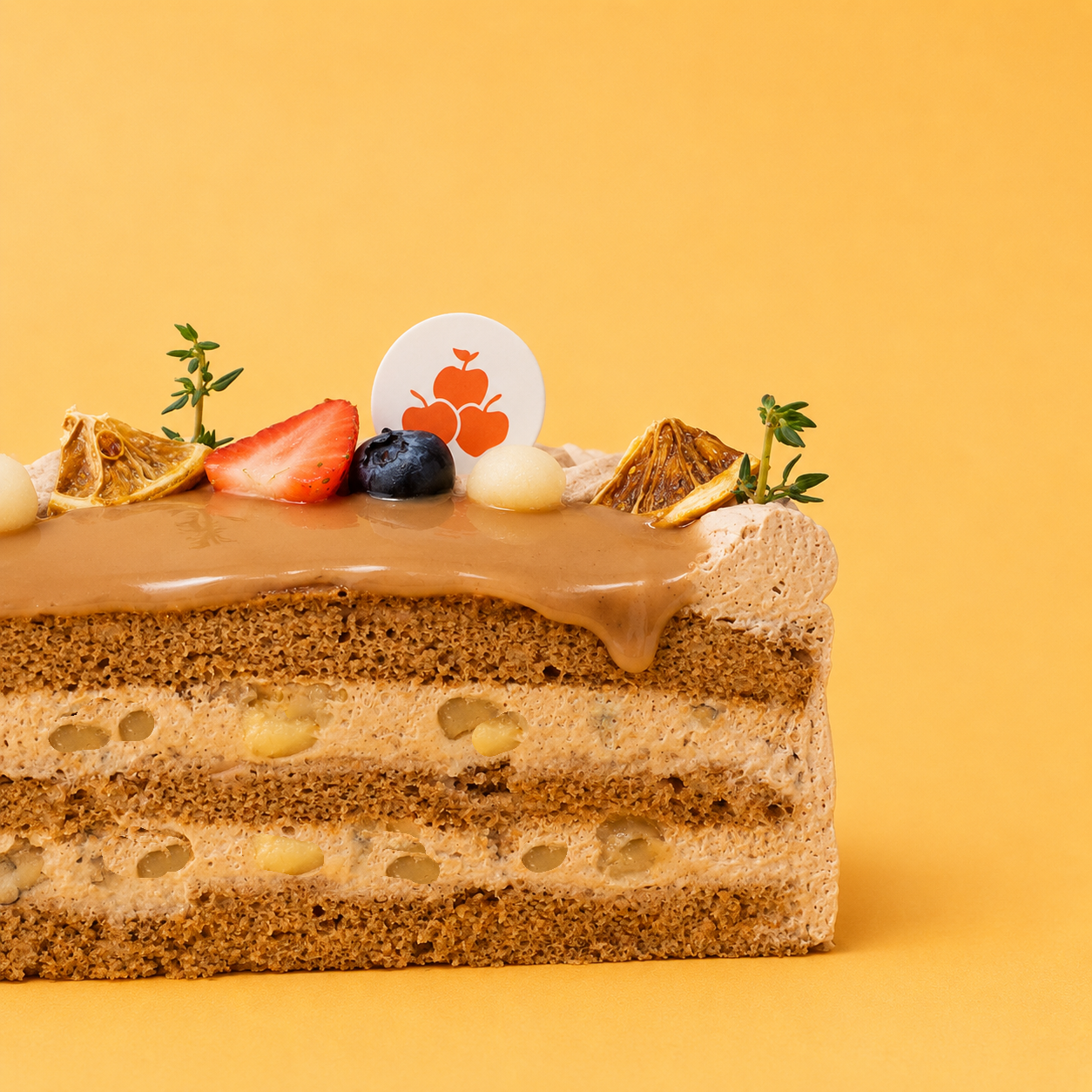 Earl Grey Longan Cake