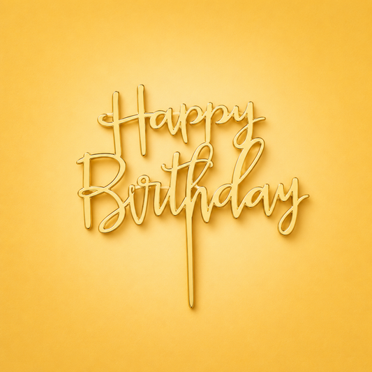 Happy Birthday Topper
