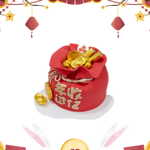 [CNY] Lucky Money Bucket Bag Cake