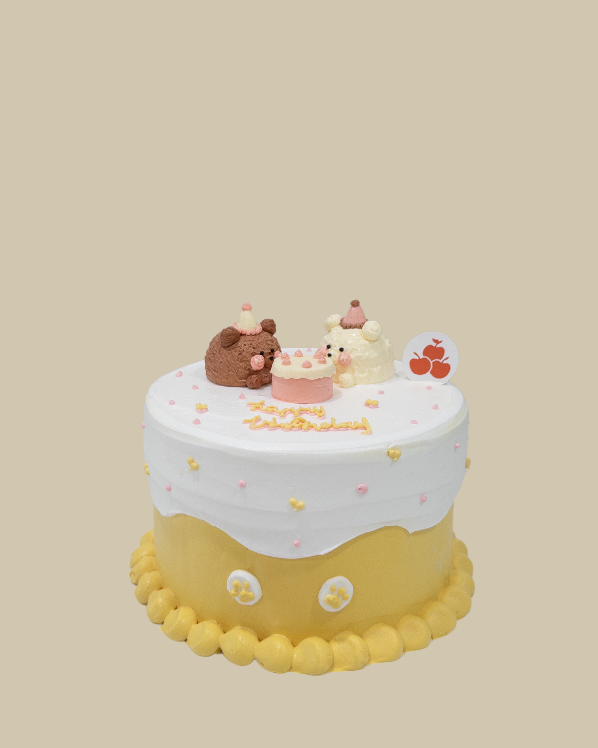 Party Bear / Handmade Bear Cake